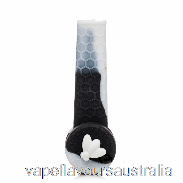 Vape Flavours Australia Stratus Trio Silicone Pipe Black White